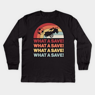 What A Save Kids Long Sleeve T-Shirt